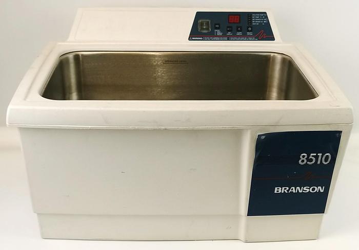 Used Branson 8510R-DTH Heated Ultrasonic Cleaner (20.8L)