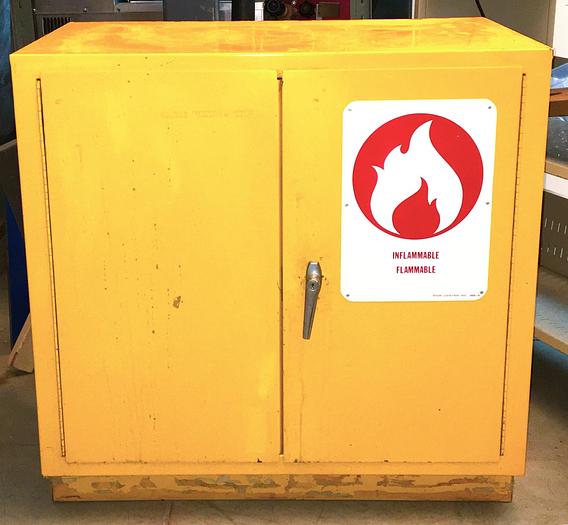 Used Undercounter Flammable Storage Cabinet (22 Gallon)