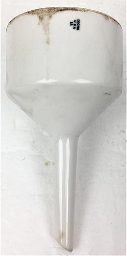 Used CoorsTek 60242 Buchner Funnel - 186mL - For 75mm Paper