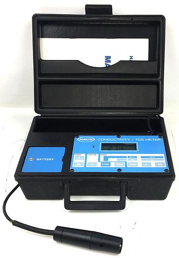 Used Hach ONE (44600-00) Conductivity-TDS Meter with Probe