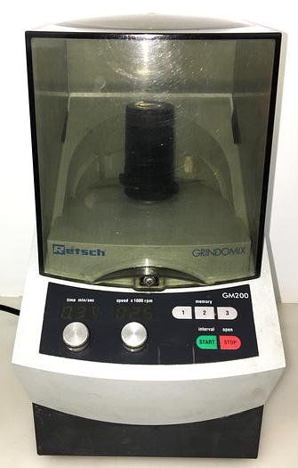 Used Retsch Grindomix GM 200 Knife Mill