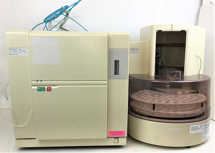 Used Shimadzu TOC-V CPH Analyzer with ASI-V Autosampler