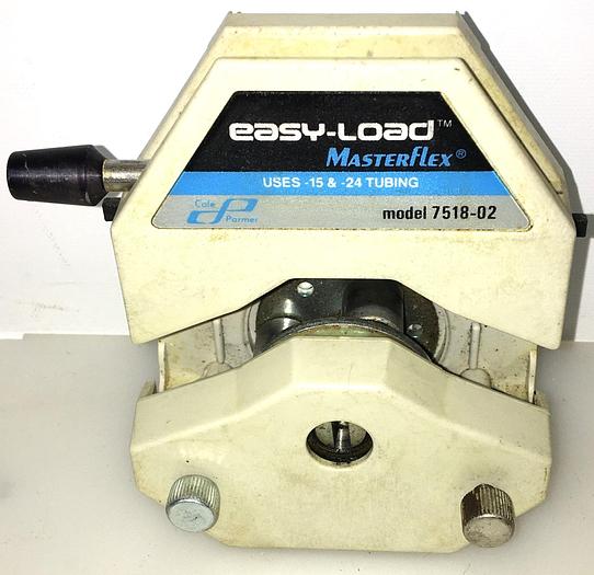 Used Cole-Parmer Masterflex Easy-Load L/S 7518-02 Pump Head