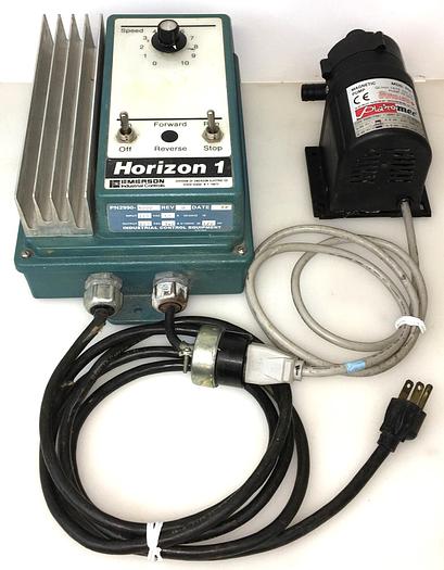 Used Plastomec P08 Magnetic Pump with Emerson Horizon 1 AC Motor Drive