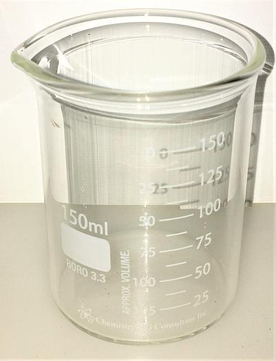 New ChemRG Griffin Low Form Beaker - 150mL