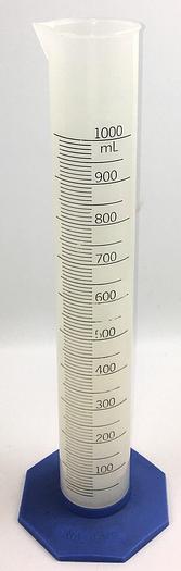 Used Nalgene 3662-1000 Plastic Graduated Cylinder - 1L