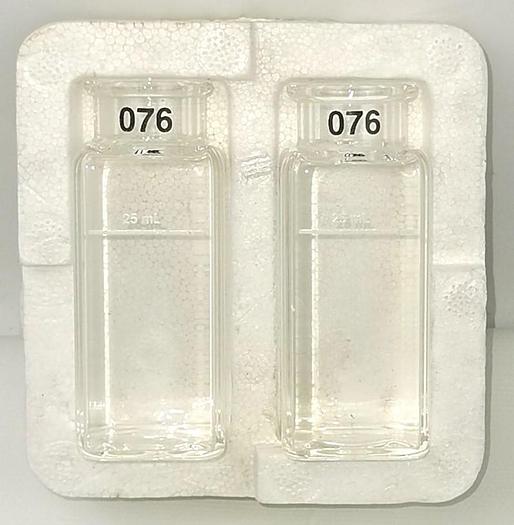 Used Hach 20950-00 Matched Sample Cell Set - 1" Square (25mL)