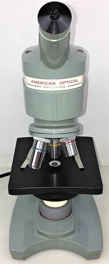 Used American Optical Spencer Sixty Monocular Microscope