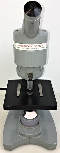 Used American Optical Spencer Sixty Monocular Microscope - 60X to 450X