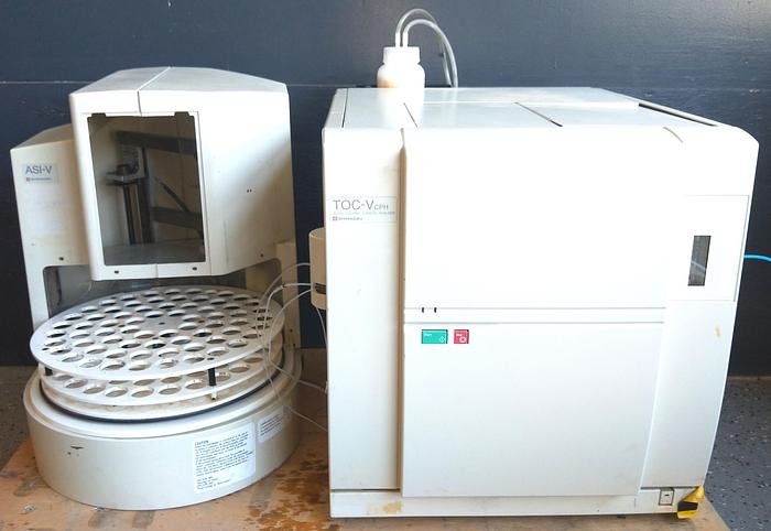 Used Shimadzu TOC-V CPH Analyzer with ASI-V Autosampler