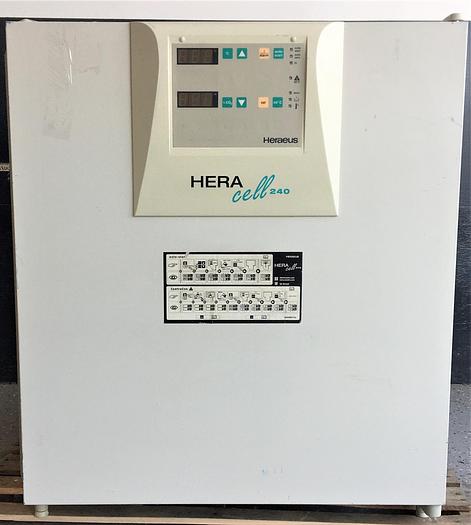 Used Heraeus HERAcell 240 CO2 Incubator - 8.4 Cu-Ft