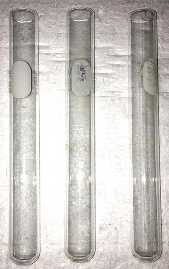 Used Corning PYREX 9820-18 (and Equivalent) Culture Tubes - 18 x 150mm (Box of 71)