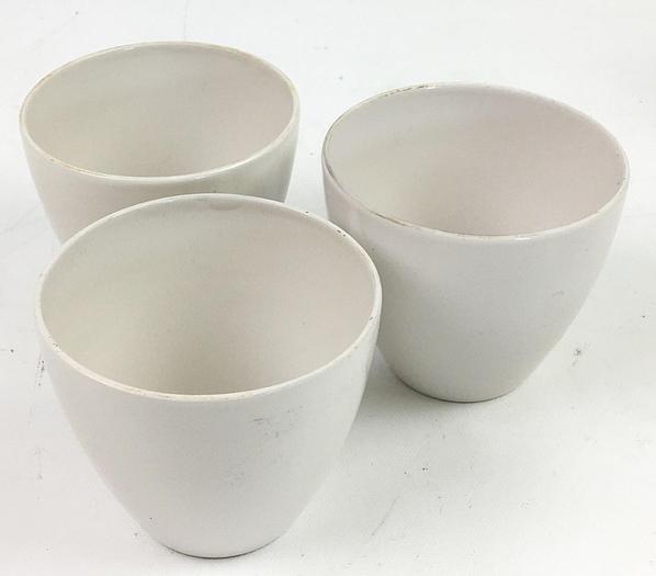 Used CoorsTek 60140/66140 Porcelain Wide-Form Crucible - 250mL