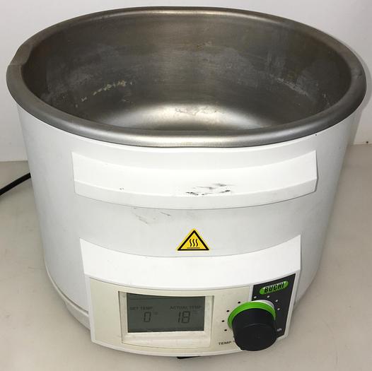 Used Buchi B-491 Digital Heated Water Bath for Rotary Evaporator - 4L