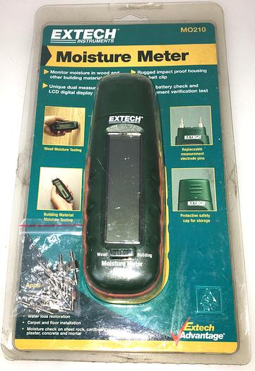 New Extech MO210 Portable Moisture Meter