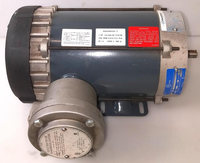 Used Marathon KQJ 56C34G5315J Hazardous Location Motor - 1HP