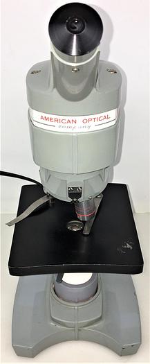 Used American Optical Spencer Sixty Monocular Microscope - 100X to 970X