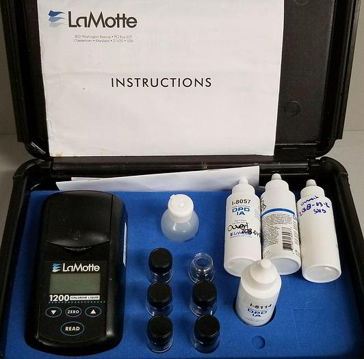 Used LaMotte 1200-CL Portable Spectrocolorimeter - 420-570nm or 605-635nm