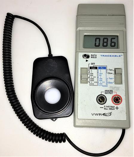 Used VWR Traceable 62344-944 Portable Light Meter