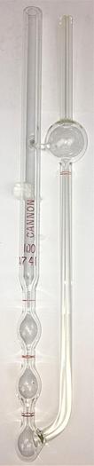 New Open Box Cannon-Fenske CFOC-100 (9721-F59) Certified Opaque Viscometer Tube - Size 100