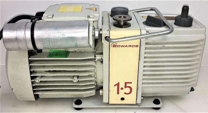 Used Edwards E2M1.5 (Agilent G1099-80023) Rotary Vacuum Pump - 1.2cfm