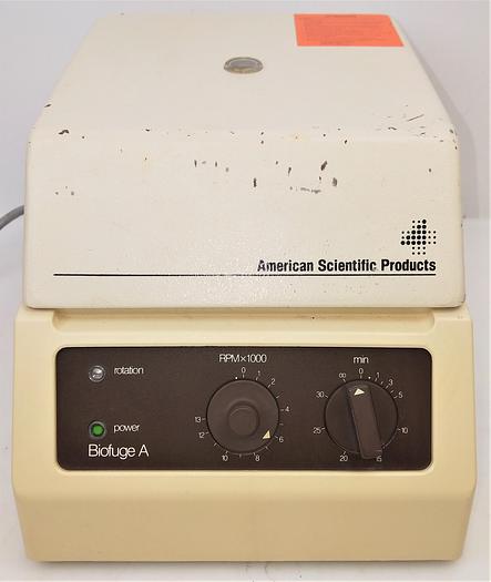 Used Heraeus Sepatech Biofuge A 1217 Microcentrifuge with Rotor - 24 x 1.5mL