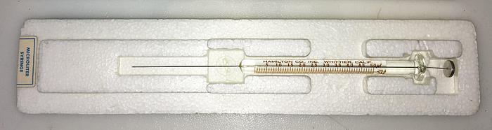 Used Hamilton 87900 Microliter #75-N Injection Syringe - 5μL