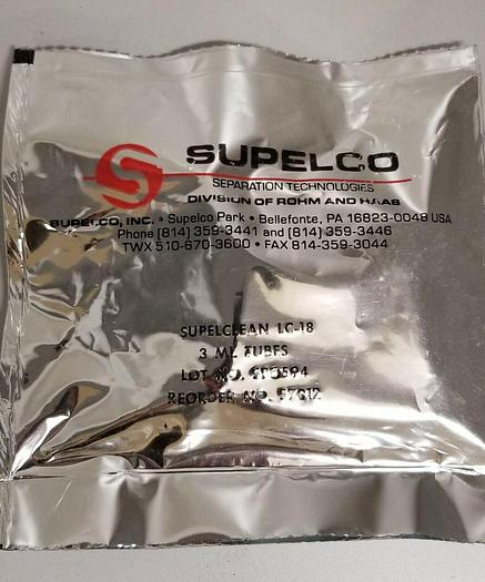 New Supelco Supelclean LC-18 (57012) SPE Tube (Pack of 5)