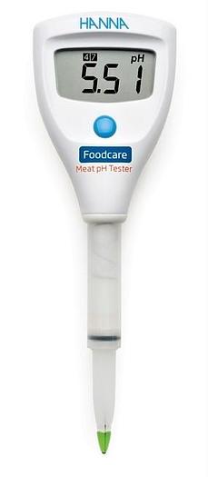 New Hanna HI 981036 Foodcare Meat pH Tester