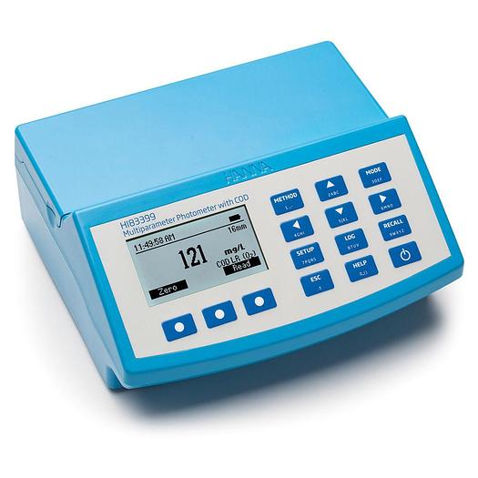 New Hanna HI 83399 Water & Wastewater Multi-Parameter COD Photometer and pH Meter