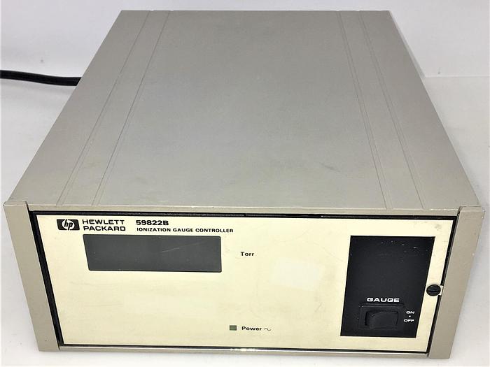 Used Hewlett Packard 59822B Ionization Gauge Controller