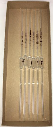 New Open Box Kimble 37007-7 KIMAX-51 Volumetric Pipet, Class A - 7mL (Pack of 6)