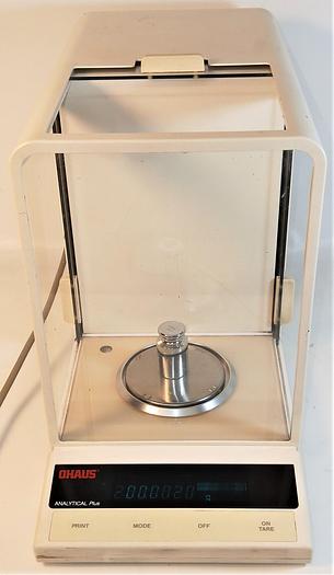 Used Ohaus Analytical Plus AP210S Analytical Balance - 210g x 0.1mg