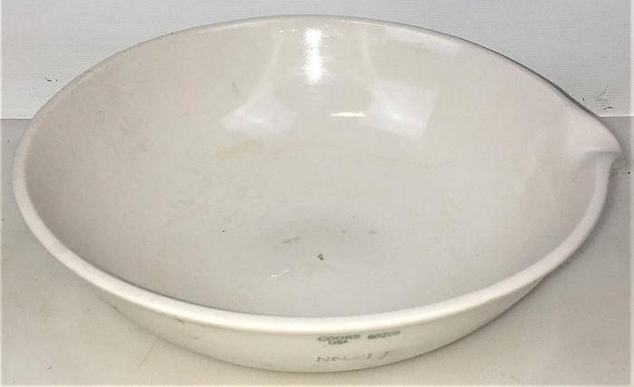 Used CooksTek 60206 (66206) Evaporating Dish with Pouring Lip - 765mL