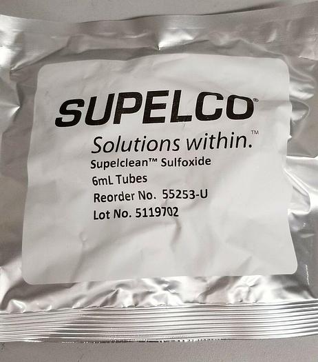 New Supelco Supelclean Sulfoxide (55253-U) SPE Tube (Pack of 30)