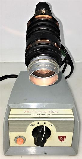 Used American Optical StarLite 65 Variable Transformer with Lamp