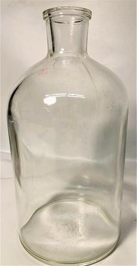 Used Kimble 15093-2000 KIMAX Narrow Mouth Solution Bottle with Tooled Neck - 2000mL