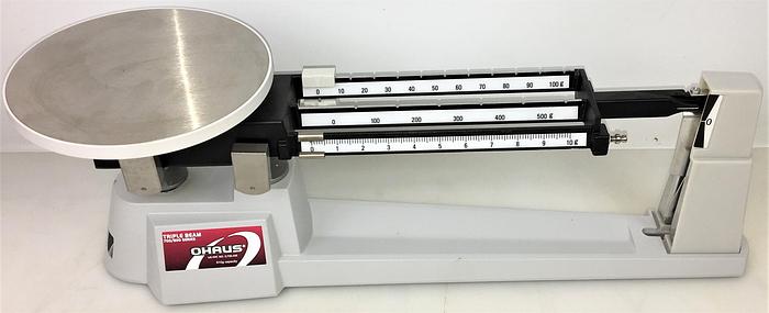 Used Ohaus 700/800 Series Triple Beam Balance - 610g x 0.1g