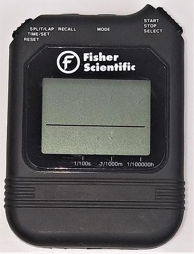 Used Fisher Traceable 14-649 Extra-Large LCD Digital Stopwatch