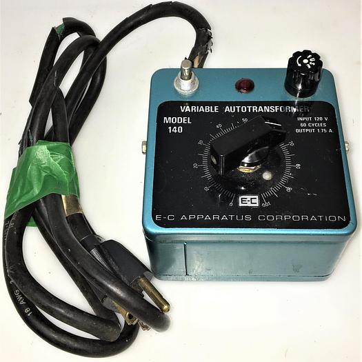 Used E-C Apparatus 140 Variable Autotransformer