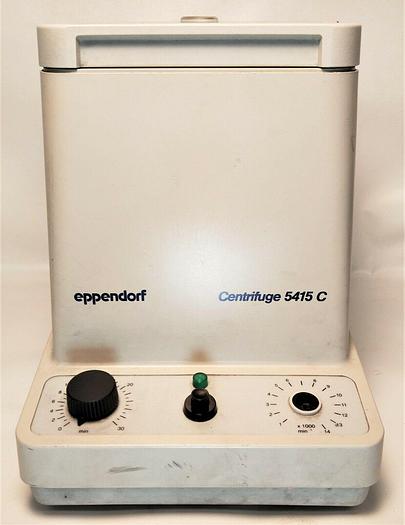 As is Eppendorf 5415C Microcentrifuge (18 x 1.5mL) SELLING AS-IS