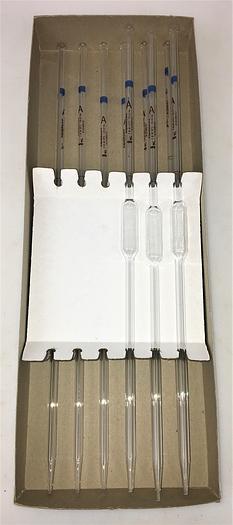 New Open Box Fisherbrand 13-650-2J Volumetric Pipet, Class A - 8mL (Pack of 8)