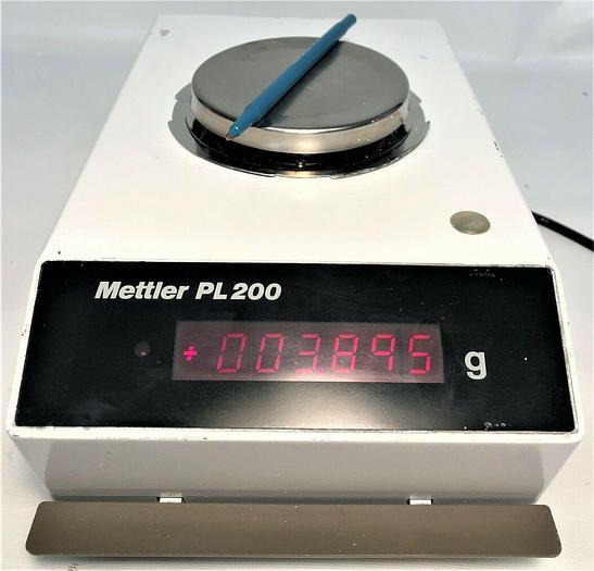 Used Mettler PL200 Balance -  200g x 0.01g