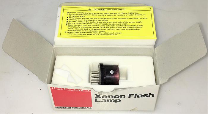 Used Hamamatsu L4640 Xenon Flash Lamp