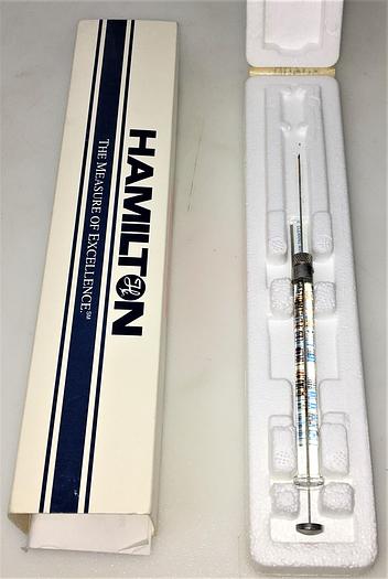 New Open Box Hamilton 80230 Gastight #1702RN Injection Syringe - 25 µL