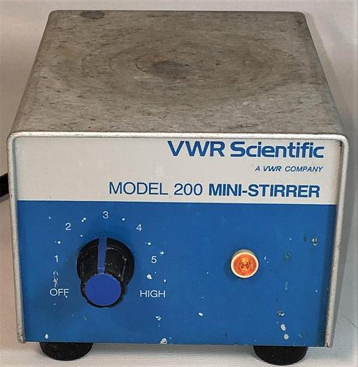 Used VWR 200 Mini Stirrer - 5.5" x 4" Plate