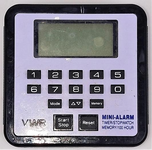 Used VWR Traceable 100-Hour Mini-Alarm Timer