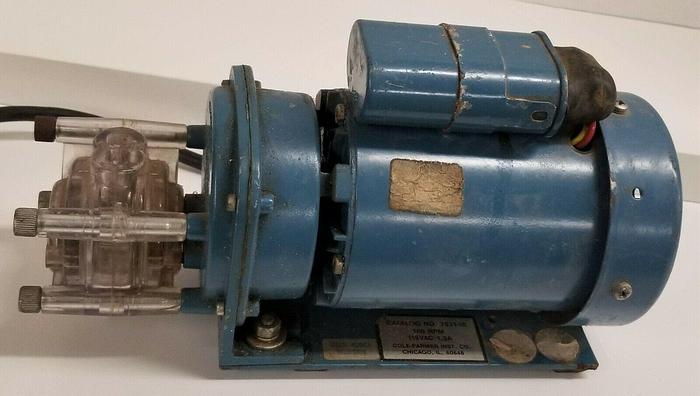 Used Cole-Parmer Masterflex L/S 7531-10 Peristaltic Pump with Pump Head and Speed Control